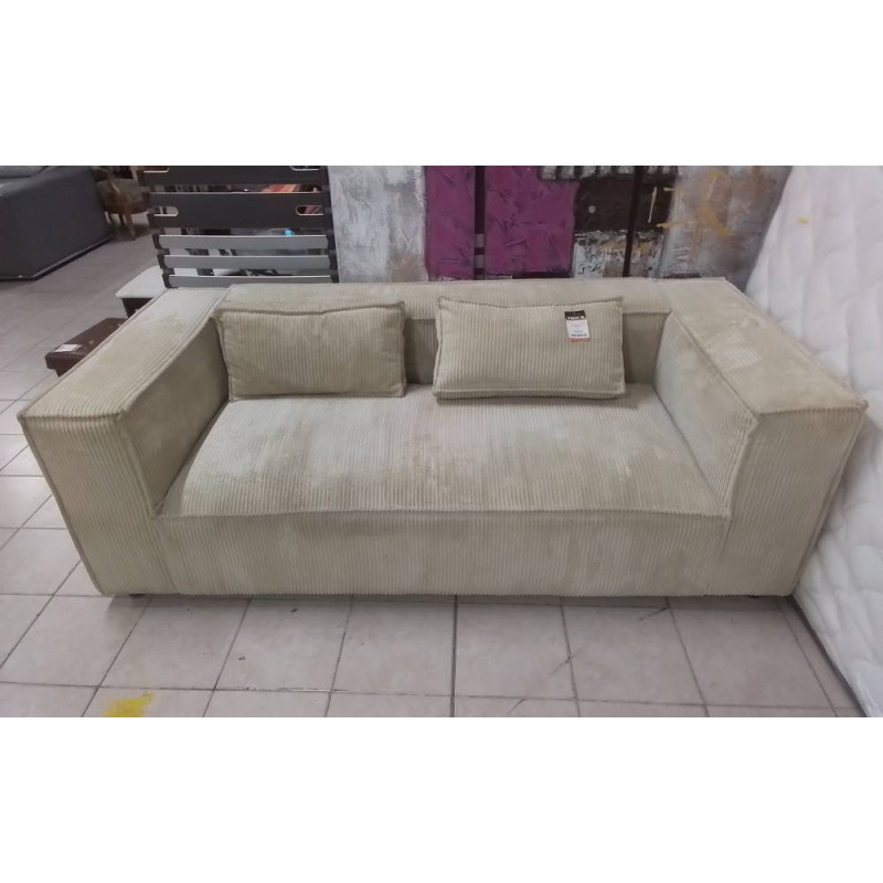 CANAPE VELOUR COTELE 